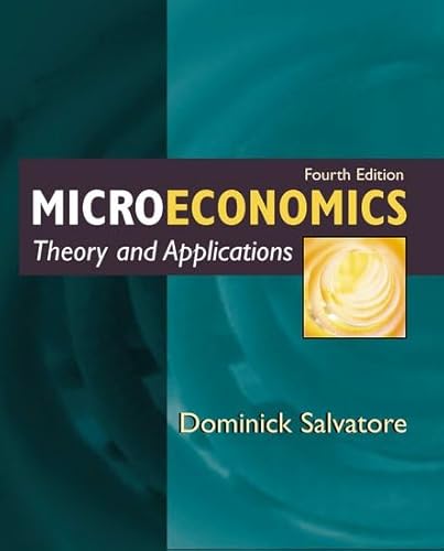 Beispielbild fr Microeconomics : Theory and Applications zum Verkauf von Better World Books