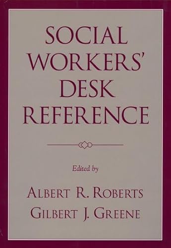 Beispielbild fr Social Workers' Desk Reference zum Verkauf von Better World Books