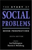 Imagen de archivo de The Study of Social Problems: Seven Perspectives a la venta por SecondSale