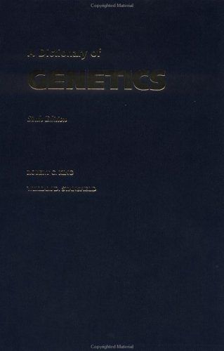 Stock image for A Dictionary of Genetics for sale by ThriftBooks-Dallas