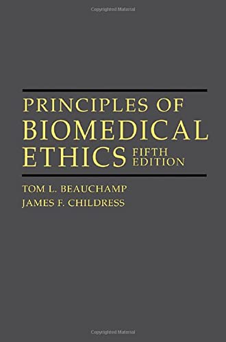 Beispielbild fr Principles of Biomedical Ethics zum Verkauf von SecondSale