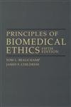 Beispielbild fr Principles of Biomedical Ethics zum Verkauf von Better World Books: West