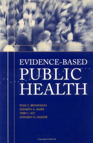 Imagen de archivo de Evidence-Based Public Health a la venta por Better World Books