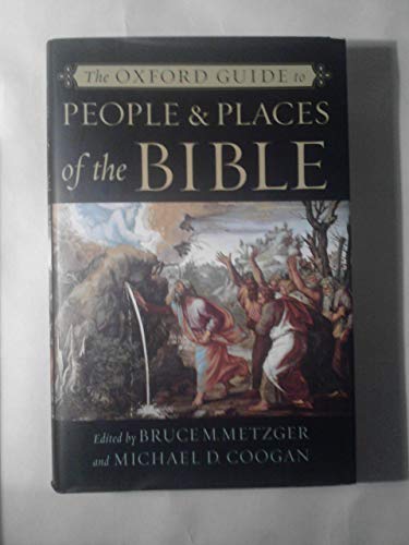 Imagen de archivo de The Oxford Guide to People & Places of the Bible a la venta por BooksRun