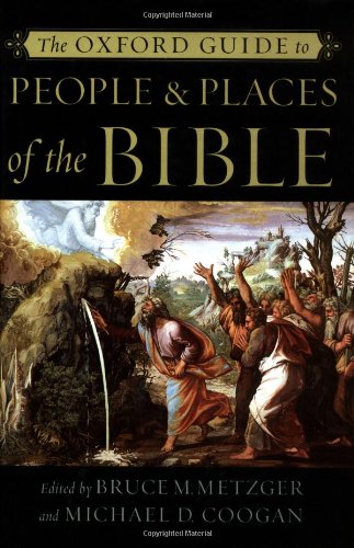 9780195146417: The Oxford Guide to People & Places of the Bible
