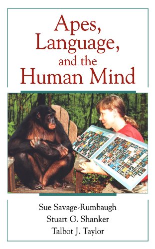Imagen de archivo de Apes, Language, and the Human Mind a la venta por First Landing Books & Arts