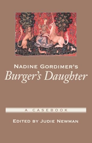 9780195147179: Nadine Gordimer's Burger's Daughter: A Casebook