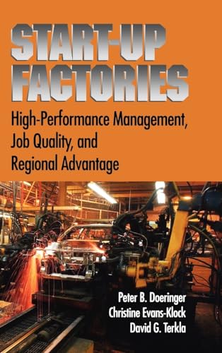 Stock image for Startup Factories: Leading Edge Practices and Regional Advantage for High-Performing Firms for sale by Phatpocket Limited