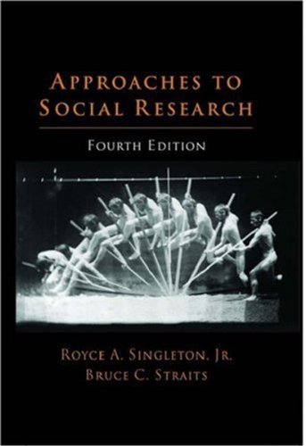 9780195147940: Approaches to Social Research