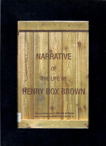 Beispielbild fr Narrative of the Life of Henry Box Brown zum Verkauf von Russell Books