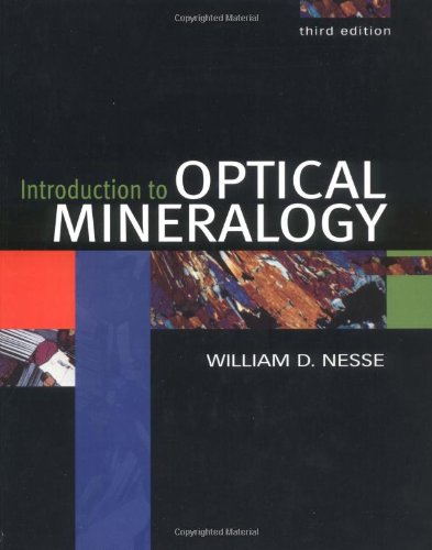 Imagen de archivo de Introduction to Optical Mineralogy a la venta por Speedy Book