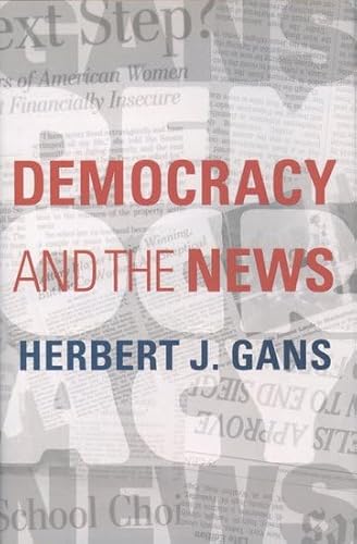 Stock image for Democracy and the News for sale by Better World Books