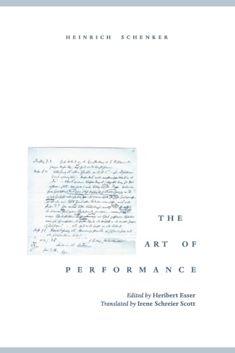9780195151510: The Art of Performance