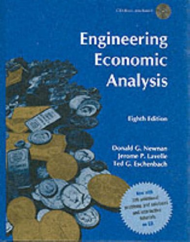 Engineering Economic Analysis (9780195151527) by Newnan, Donald G.; Lavelle, Jerome P.; Eschenbach, Ted G.