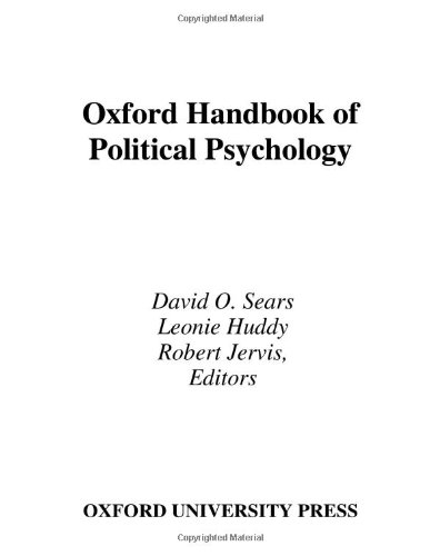 Stock image for Oxford Handbook of Political Psychology (Oxford Handbooks) for sale by dsmbooks