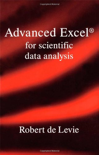 9780195152753: Advanced Excel for Scientific Data Analysis