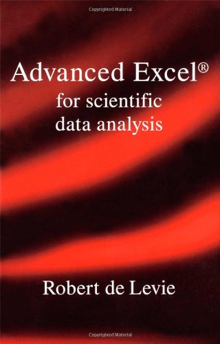 Stock image for Advanced Excel for Scientific Data Analysis for sale by Better World Books