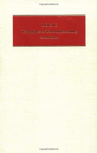 9780195155044: Logic: Techniques of Formal Reasoning