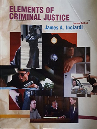 Stock image for Elements of Criminal Justice for sale by ThriftBooks-Dallas