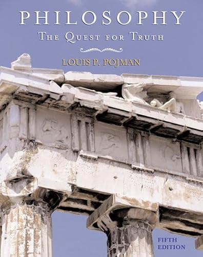 Stock image for Philosophy : The Quest for Truth for sale by Better World Books