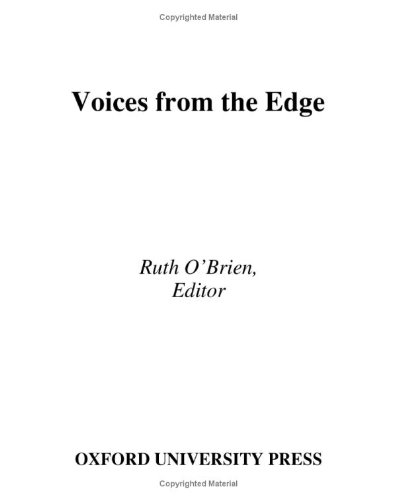 Imagen de archivo de Voices from the Edge : Narratives about the Americans with Disabilities Act a la venta por Better World Books