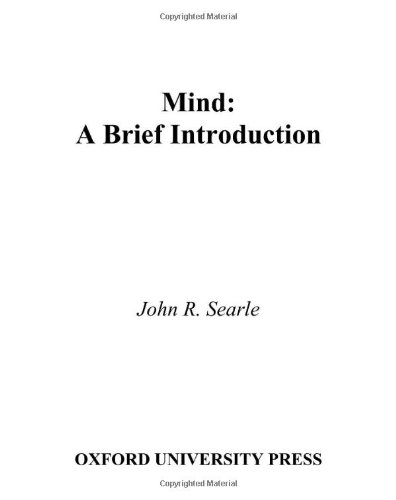 9780195157338: Mind: A Brief Introduction (Fundamentals of Philosophy Series)