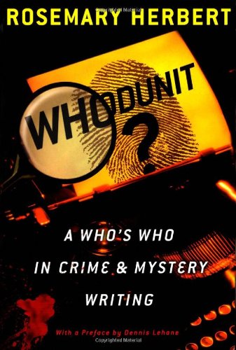 Stock image for Whodunit? : A Who's Who in Crime and Mystery Writing for sale by Better World Books
