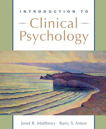 Stock image for Introduction to Clinical Psychology for sale by Housing Works Online Bookstore