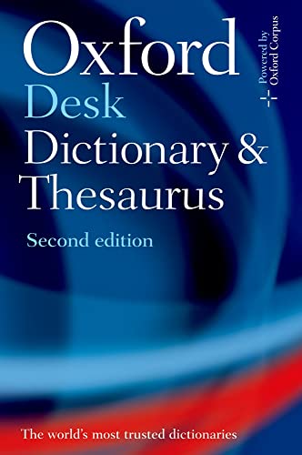 Stock image for The Oxford American Desk Dictionary and Thesaurus for sale by SecondSale