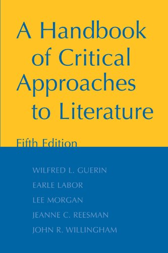 Imagen de archivo de A Handbook of Critical Approaches to Literature a la venta por SecondSale