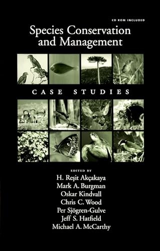 Stock image for Species Conservation and Management: Case Studiesincludes CD-ROM for sale by HPB-Red