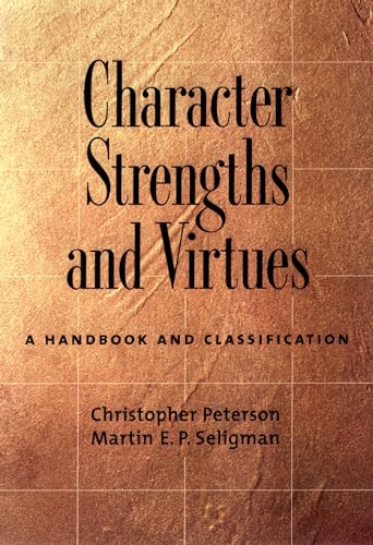 9780195167016: Character Strengths and Virtues: A Handbook and Classification