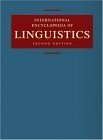 Beispielbild fr International Encyclopedia of Linguistics zum Verkauf von Better World Books