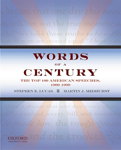 Stock image for Words of a Century: The Top 100 American Speeches, 1900-1999 for sale by HPB-Red