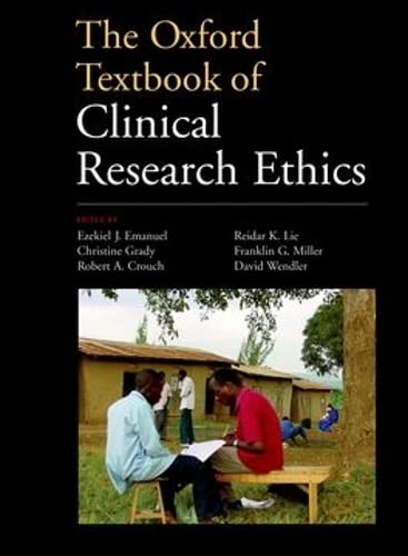 Imagen de archivo de The Oxford Textbook of Clinical Research Ethics a la venta por West Side Book Shop, ABAA