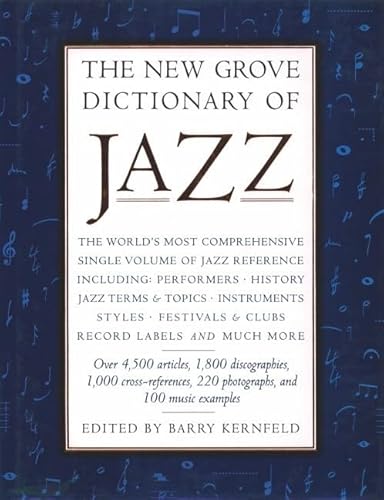 9780195169096: The New Grove Dictionary of Jazz