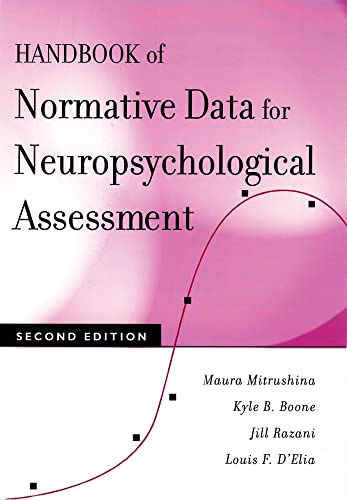 Stock image for Handbook of Normative Data for Neuropsychological Assessment for sale by HPB-Red