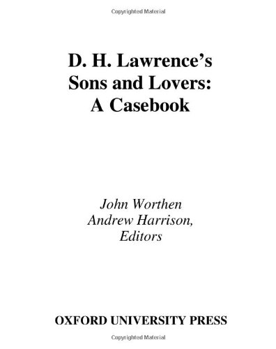 9780195170405: D. H. Lawrence's ^ISons and Lovers^R: A Casebook (Casebooks in Criticism)