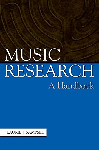 Beispielbild fr Music Research: A Handbook zum Verkauf von HPB-Red