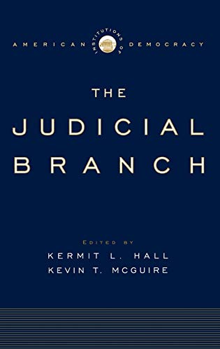 Imagen de archivo de Institutions of American Democracy: The Judicial Branch a la venta por Anybook.com