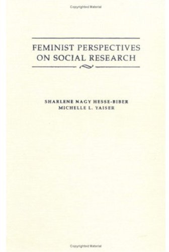 Beispielbild fr Feminist Perspectives on Social Research zum Verkauf von Solr Books