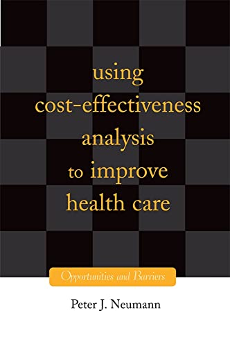 Beispielbild fr Using Cost-Effectiveness Analysis to Improve Health Care: Opportunities and Barriers zum Verkauf von SecondSale