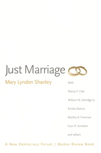 Stock image for Just Marriage (New Democracy Forum) for sale by Wonder Book