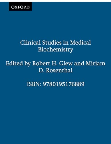 9780195176889: Clinical Studies in Medical Biochemistry