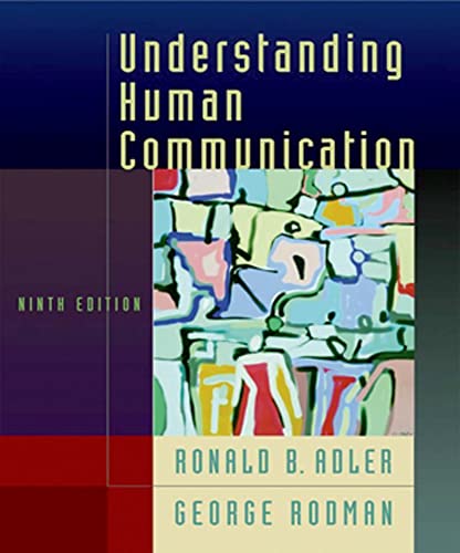 Stock image for Understanding Human Communication for sale by Better World Books: West