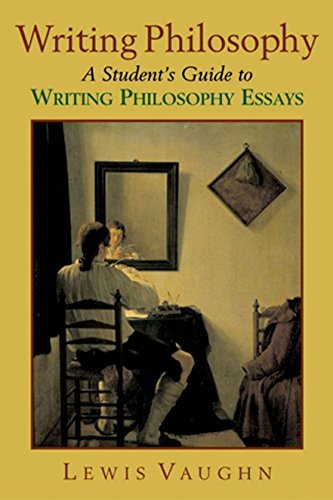 Stock image for Writing Philosophy: A Student's Guide to Writing Philosophy Essays for sale by More Than Words