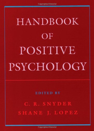 9780195182798: Handbook of Positive Psychology