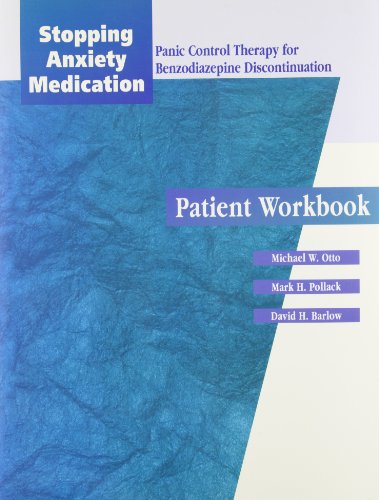 Imagen de archivo de Stopping Anxiety Medication (SAM): Panic Control Therapy for Benzodiaepine DiscontinuationPatient Workbook a la venta por Phatpocket Limited