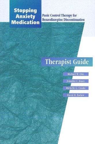 Stock image for Stopping Anxiety Medication (SAM): Panic Control Therapy for Benzodiaepine DiscontinuationTherapist Guide (Treatments That Work) for sale by HPB-Red