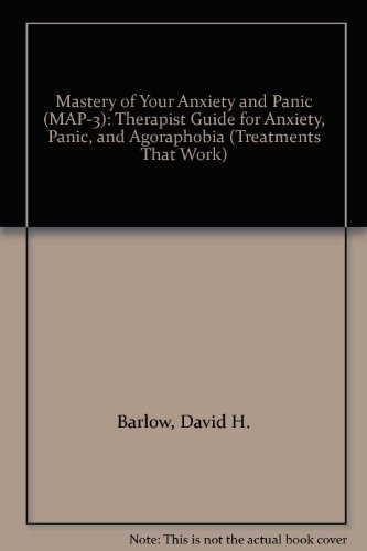 Imagen de archivo de Mastery of Your Anxiety and Panic, Third Edition, MAP-3 a la venta por Bay Used Books